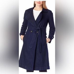 Skinnygirl Denim trench coat